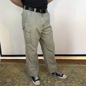 Haggar Generations Khaki Cargo Pants